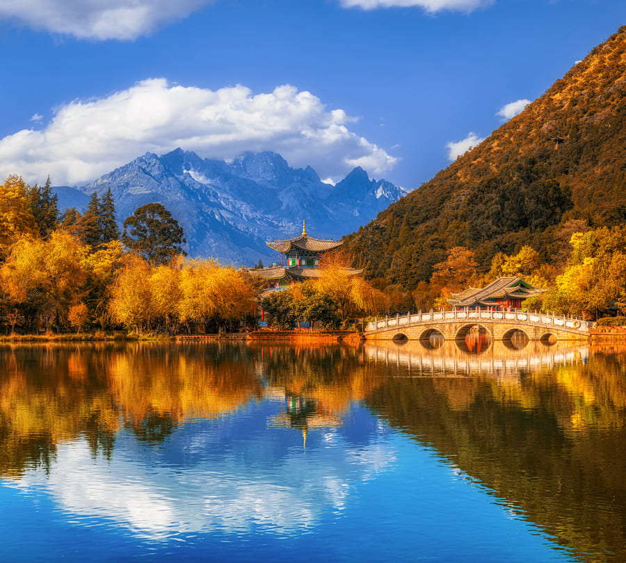 Lago de yunnan